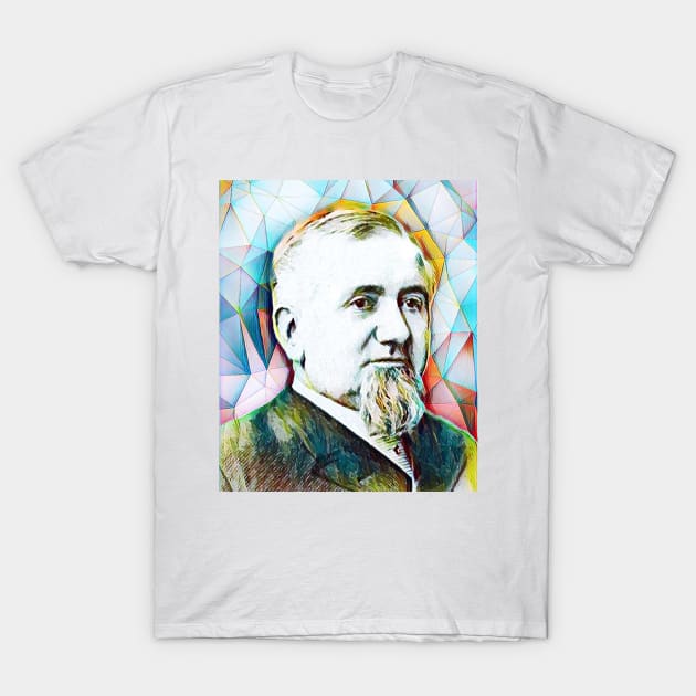 George Pullman Portrait | George Pullman Artwork 8 T-Shirt by JustLit